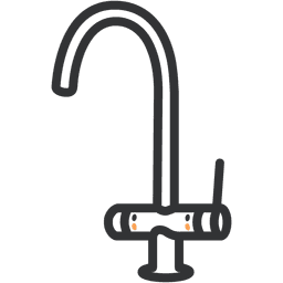 Installation av köksblandare